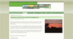 Desktop Screenshot of brulerivermotel.com